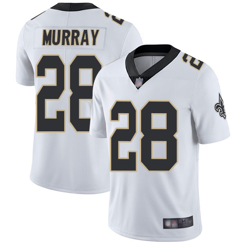 Men New Orleans Saints Limited White Latavius Murray Road Jersey NFL Football 28 Vapor Untouchable Jersey